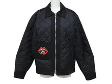 Load image into Gallery viewer, 極美品 CHROME HEARTS クロムハーツ MATTY BOY マッティボーイ CHOMPER チョンパー キルティングナイロンジャケット サイズS 総柄 中古 4b004811