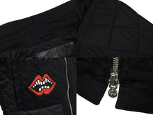 Load image into Gallery viewer, 極美品 CHROME HEARTS クロムハーツ MATTY BOY マッティボーイ CHOMPER チョンパー キルティングナイロンジャケット サイズS 総柄 中古 4b004811