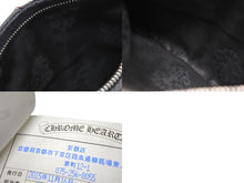 Load image into Gallery viewer, CHROME HEARTS クロムハーツ BANK ROBBER バンクロバー ラウンドジップ レザーウォレット 財布 CHクロス装飾 シルバー925 美品 中古 4b004812