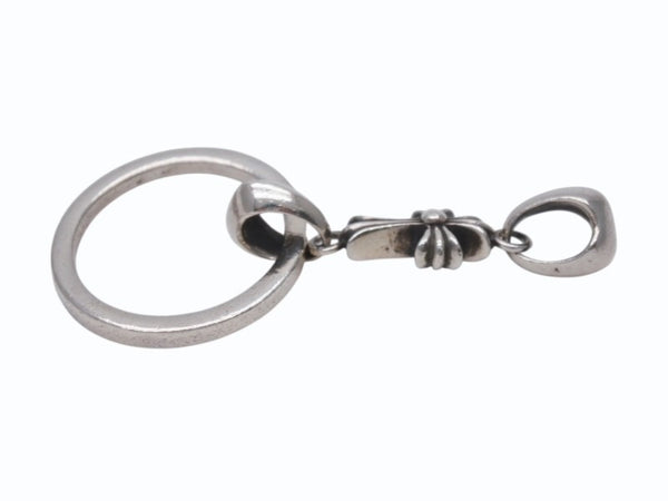 CHROME HEARTS クロムハーツ EWLP NTFL ベイビーファットクロス アイウェアループ ペンダントトップ 重量約9.6g シルバー 美品 中古 4b004813