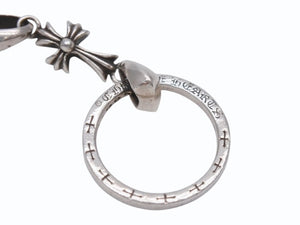 CHROME HEARTS クロムハーツ EWLP NTFL ベイビーファットクロス アイウェアループ ペンダントトップ 重量約9.6g シルバー 美品 中古 4b004813