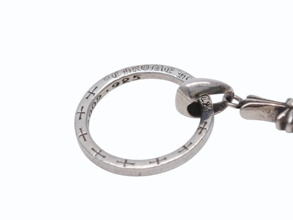 CHROME HEARTS クロムハーツ EWLP NTFL ベイビーファットクロス アイウェアループ ペンダントトップ 重量約9.6g シルバー 美品 中古 4b004813