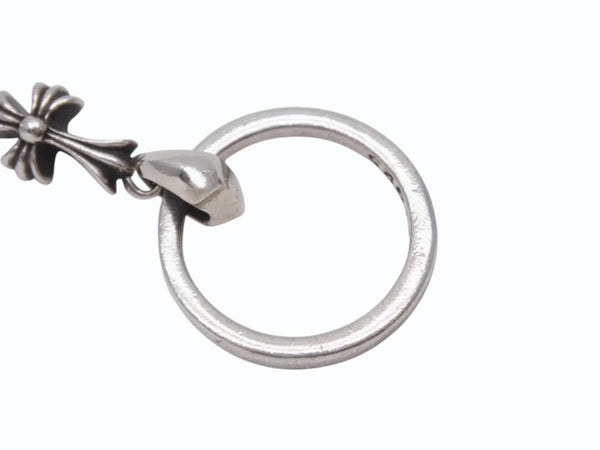 CHROME HEARTS クロムハーツ EWLP NTFL ベイビーファットクロス アイウェアループ ペンダントトップ 重量約9.6g シルバー 美品 中古 4b004813