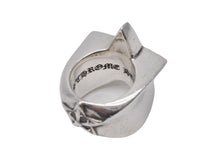 Load image into Gallery viewer, CHROME HEARTS クロムハーツ STR LRG ラージ スターリング 指輪 重量約44.8g サイズ14号 2011/.925刻印 シルバー925 美品 中古 4b004815