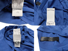 Load image into Gallery viewer, 新品未使用 CHROME HEARTS クロムハーツ セメタリークロス タンクトップ ノースリーブ サイズL ブランドロゴ プリント ブルー 中古 4b004816