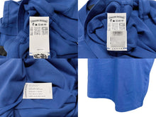 Load image into Gallery viewer, 新品未使用 CHROME HEARTS クロムハーツ セメタリークロス タンクトップ ノースリーブ サイズL ブランドロゴ プリント ブルー 中古 4b004816