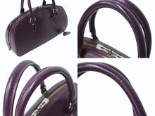 Load image into Gallery viewer, LOUIS VUITTON ルイヴィトン エピ ジャスミン ハンドバッグ M52087 パープル シルバー金具 ロゴ 紫 手持ち 鞄 良品 中古 4b004819