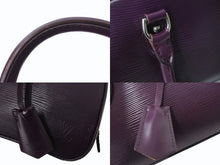 Load image into Gallery viewer, LOUIS VUITTON ルイヴィトン エピ ジャスミン ハンドバッグ M52087 パープル シルバー金具 ロゴ 紫 手持ち 鞄 良品 中古 4b004819