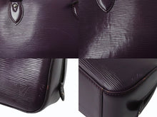 Load image into Gallery viewer, LOUIS VUITTON ルイヴィトン エピ ジャスミン ハンドバッグ M52087 パープル シルバー金具 ロゴ 紫 手持ち 鞄 良品 中古 4b004819