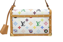 Load image into Gallery viewer, 極美品 LOUIS VUITTON ルイヴィトン ハンドバッグ アイラブモノグラムPM ポシェットアイミスユー 村上隆 M92055 中古 4b004834