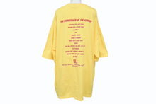 画像をギャラリービューアに読み込む, DEF JAM デフジャム 00's ラッシュアワー2 サントラ 映画 半袖Ｔシャツ コットン イエロー レッド サイズXL 美品 中古 4b004836