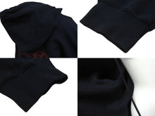 画像をギャラリービューアに読み込む, SKULL GANG スカルギャング プリント ジップアップパーカー クロスボーン HIPHOP ブラック レッド サイズM 美品 中古 4b004837