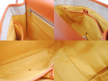 画像をギャラリービューアに読み込む, GOYARD ゴヤール ベルヴェデーレ GM メッセンジャーバッグ ショルダーバッグ フランス製 PVC レザー オレンジ シルバー 美品 中古 4b004839