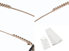 画像をギャラリービューアに読み込む, 極美品 CARTIER カルティエ クラッシュ ドゥ サングラス リムレス ESW00748 グラデーショングレー ゴールド金具 中古 4b004840