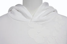 画像をギャラリービューアに読み込む, 新品未使用 DENIM TEARS デニムティアーズ MONO ALL OVER WREATH パーカー 95B700A0 サイズS 24SS ホワイト 総柄 中古 4b004845