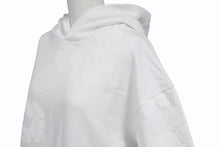 画像をギャラリービューアに読み込む, 新品未使用 DENIM TEARS デニムティアーズ MONO ALL OVER WREATH パーカー 95B700A0 サイズS 24SS ホワイト 総柄 中古 4b004845