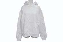 画像をギャラリービューアに読み込む, 新品未使用 DENIM TEARS デニムティアーズ MONO ALL OVER WREATH パーカー 95B700A0 サイズS 24SS ホワイト 総柄 中古 4b004846