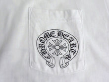 画像をギャラリービューアに読み込む, 極美品 CHROME HEARTS クロムハーツ 半袖 Tシャツ HONOLULU限定 ホースシュープリント サイズL ホワイト コットン 中古 4b004582