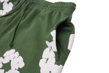 Load image into Gallery viewer, 新品同様 DENIM TEARS デニムティアーズ スウェットパンツ DTSPG2023 ポルトガル製 コットン カーキ ホワイト サイズL 中古 4b004853