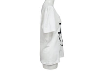 画像をギャラリービューアに読み込む, CHRISTIAN DIOR クリスチャンディオール Vネック半袖Ｔシャツ ガリアーノ期 4H16155950 ホワイト ブラック サイズ42 美品 中古 4b004856