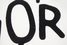 画像をギャラリービューアに読み込む, CHRISTIAN DIOR クリスチャンディオール Vネック半袖Ｔシャツ ガリアーノ期 4H16155950 ホワイト ブラック サイズ42 美品 中古 4b004856