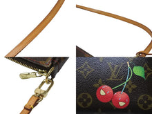 画像をギャラリービューアに読み込む, 極美品 LOUIS VUITTON ルイヴィトン モノグラム チェリー ポシェットアクセソワール アクセサリーポーチ 村上隆 M95008 中古 4b004860