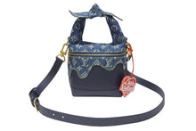 Load image into Gallery viewer, 新品同様品 LOUISVUITTON ルイヴィトン NIGO ジャパニーズクルーザー ハンドバッグ M45970 デニム トリヨン インディゴ 中古 4b004867