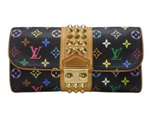 Load image into Gallery viewer, LOUIS VUITTON ルイヴィトン ポシェット コートニー クラッチバッグ M45640 モノグラム マルチカラー ブラック 村上隆 美品 中古 4b004868