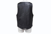 Load image into Gallery viewer, 極美品 CHROME HEARTS クロムハーツ CLASSC 2B LTHR クラシック 2Bレザーベスト サイズS クロスボールボタン スクロールラベル 中古 4b004870