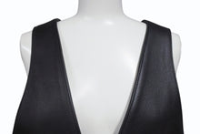 Load image into Gallery viewer, 極美品 CHROME HEARTS クロムハーツ CLASSC 2B LTHR クラシック 2Bレザーベスト サイズS クロスボールボタン スクロールラベル 中古 4b004870