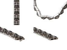Load image into Gallery viewer, CHROME HEARTS クロムハーツ PYRAMID PLS LNK 3/8 ピラミッド プラスリンク ブレスレット 重量約71.1g 19リンク シルバー925 美品 中古 4b004873