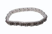 Load image into Gallery viewer, CHROME HEARTS クロムハーツ PYRAMID PLS LNK 3/8 ピラミッド プラスリンク ブレスレット 重量約78.1g 21リンク 美品 中古 4b004874