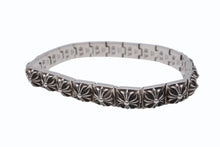 Load image into Gallery viewer, CHROME HEARTS クロムハーツ PYRAMID PLS LNK 3/8 ピラミッド プラスリンク ブレスレット 重量約78.1g 21リンク 美品 中古 4b004874