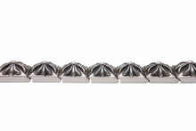Load image into Gallery viewer, CHROME HEARTS クロムハーツ PYRAMID PLS LNK 3/8 ピラミッド プラスリンク ブレスレット 重量約78.1g 21リンク 美品 中古 4b004874