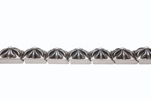 Load image into Gallery viewer, CHROME HEARTS クロムハーツ PYRAMID PLS LNK 3/8 ピラミッド プラスリンク ブレスレット 重量約78.1g 21リンク 美品 中古 4b004874