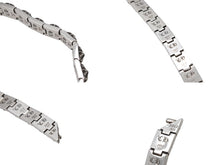 Load image into Gallery viewer, CHROME HEARTS クロムハーツ PYRAMID PLS LNK 3/8 ピラミッド プラスリンク ブレスレット 重量約78.1g 21リンク 美品 中古 4b004874