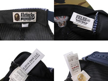 画像をギャラリービューアに読み込む, 新品同様 A BATHING APE アベイシングエイプ × FELIX フェリックス スナップバックキャップ 002CPC231931X サイズF デニム 中古 4b004880