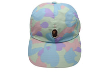 画像をギャラリービューアに読み込む, A BATHING APE アベイシングエイプ スナップバックキャップ 001CPF302504X サイズF マルチカラー カモフラ柄 美品 中古 4b004881