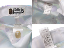 画像をギャラリービューアに読み込む, A BATHING APE アベイシングエイプ スナップバックキャップ 001CPF302504X サイズF マルチカラー カモフラ柄 美品 中古 4b004881