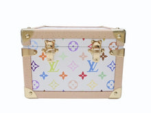 Load image into Gallery viewer, 新品未使用 LOUIS VUITTON ルイヴィトン LV × TM マル ピラミッド トランクケース M13126 モノグラム マルチカラー 村上隆 中古 4b004882