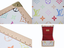 Load image into Gallery viewer, 新品未使用 LOUIS VUITTON ルイヴィトン LV × TM マル ピラミッド トランクケース M13126 モノグラム マルチカラー 村上隆 中古 4b004882