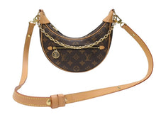 Load image into Gallery viewer, 新品同様 LOUIS VUITTON ルイヴィトン ループ モノグラム 2WAY ショルダーバッグ M81098 モノグラムキャンバス ゴールド金具 中古 4b004884