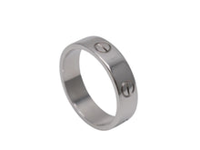 画像をギャラリービューアに読み込む, 新品同様 CARTIER カルティエ LOVEリング クラシックモデル B4084700 重量約9.5g 750刻印 サイズ63 約22号 ホワイトゴールド 中古 4b004901