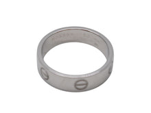 画像をギャラリービューアに読み込む, 新品同様 CARTIER カルティエ LOVEリング クラシックモデル B4084700 重量約9.5g 750刻印 サイズ63 約22号 ホワイトゴールド 中古 4b004901