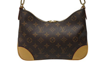 Load image into Gallery viewer, 新品同様 LOUIS VUITTON ルイヴィトン ブーローニュ PM 2WAYバッグ ワンショルダーバッグ M45832 IC ブラウン ゴールド金具 中古 4b004902