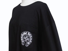 Load image into Gallery viewer, 極美品 CHROME HEARTS クロムハーツ ホースシュー 長袖Tシャツ ロングスリーブ ロサンゼルス限定 ブラック サイズL 中古 4b004904