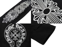 Load image into Gallery viewer, 極美品 CHROME HEARTS クロムハーツ ホースシュー 長袖Tシャツ ロングスリーブ ロサンゼルス限定 ブラック サイズL 中古 4b004904