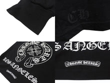 Load image into Gallery viewer, 極美品 CHROME HEARTS クロムハーツ ホースシュー 長袖Tシャツ ロングスリーブ ロサンゼルス限定 ブラック サイズL 中古 4b004904
