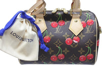 Load image into Gallery viewer, 新品未使用 LOUIS VUITTON ルイヴィトン LV TM スピーディー バンドリエール20 チェリーブロッサム ハンドバッグ M13094 中古 4b004905