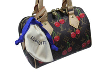 Load image into Gallery viewer, 新品未使用 LOUIS VUITTON ルイヴィトン LV TM スピーディー バンドリエール20 チェリーブロッサム ハンドバッグ M13094 中古 4b004905